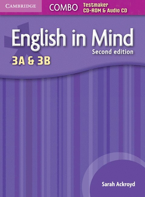 English in Mind Levels 3A and 3B Combo Testmaker CD-ROM and Audio CD 1