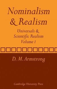 bokomslag Nominalism and Realism: Volume 1