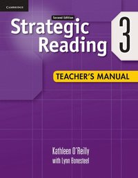 bokomslag Strategic Reading Level 3 Teacher's Manual