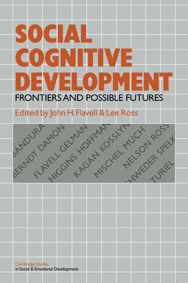 Flavell, P. Stewart Stewart Stewart Michael Ross, John H. Flavell, Lee Ross - Social Cognitive Development, Häftad