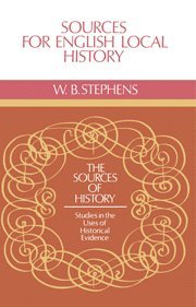 Sources for English Local History 1