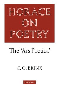 bokomslag Horace on Poetry