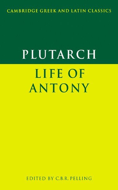 bokomslag Plutarch: Life of Antony