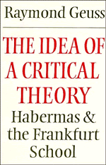 bokomslag The Idea of a Critical Theory
