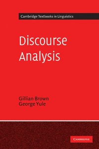 bokomslag Discourse Analysis