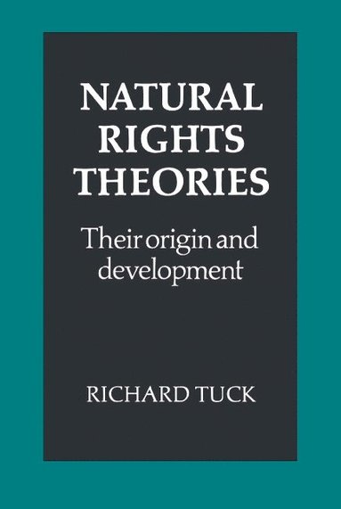 bokomslag Natural Rights Theories
