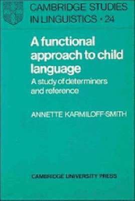 A Functional Approach to Child Language