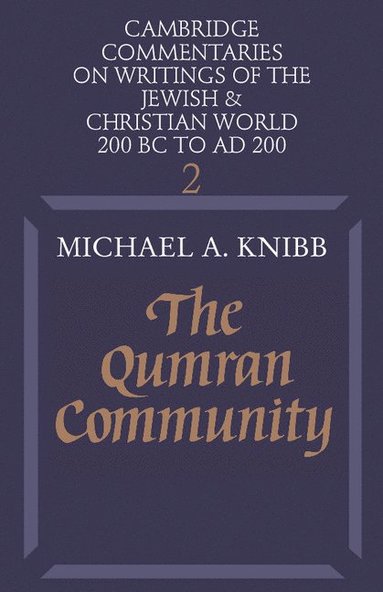 bokomslag The Qumran Community