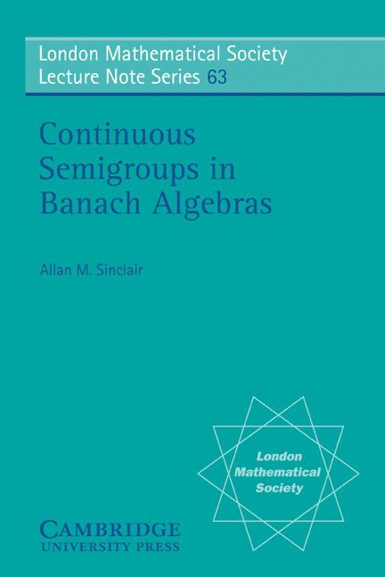 Continuous Semigroups in Banach Algebras 1