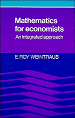 E. Roy Weintraub - Mathematics for Economists, Häftad