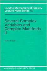 Mike Field - Several Complex Variables and Complex Manifolds II, Häftad