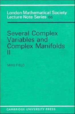 bokomslag Several Complex Variables and Complex Manifolds II