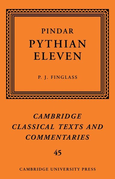 P. J. Finglass - Pindar: 'Pythian Eleven', Häftad