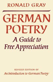 bokomslag German Poetry