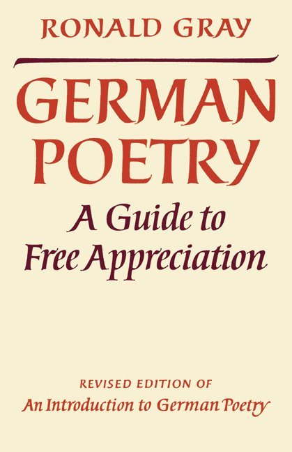 German Poetry 1