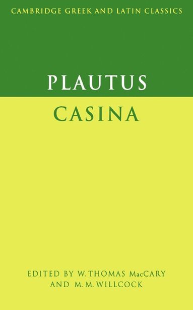 bokomslag Plautus
