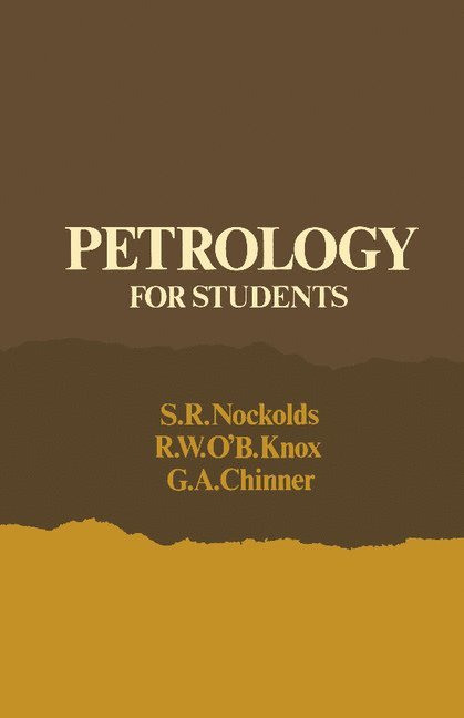 Petrology for Students 1