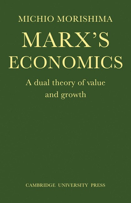 Marx's Economics 1