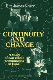 bokomslag Continuity and Change