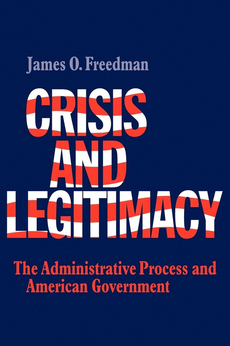 Crisis and Legitimacy 1