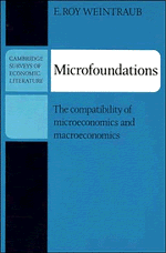 E. Roy Weintraub, John Pencavel - Microfoundations, Häftad
