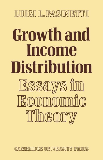 Growth and Income Distribution 1