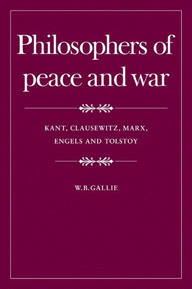 bokomslag Philosophers of Peace and War