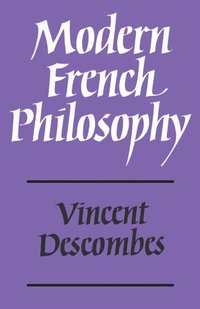 bokomslag Modern French Philosophy