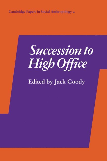 Succession to High Office 1