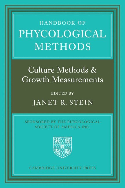 Handbook of Phycological Methods 1