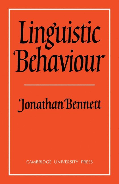 Linguistic Behaviour 1