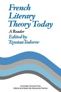bokomslag French Literary Theory Today
