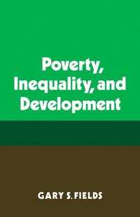bokomslag Poverty, Inequality, and Development