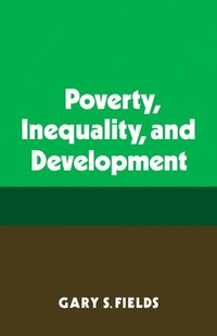 bokomslag Poverty, Inequality, and Development