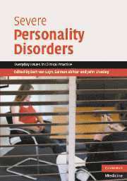 bokomslag Severe Personality Disorders