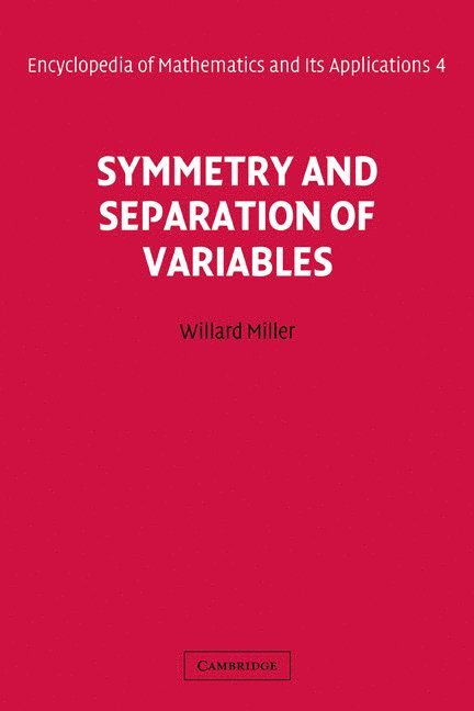 Symmetry and Separation of Variables 1
