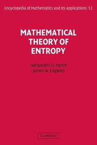 bokomslag Mathematical Theory of Entropy