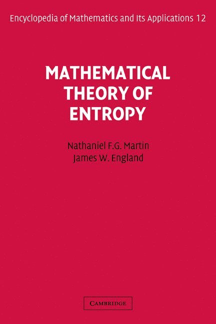 Mathematical Theory of Entropy 1