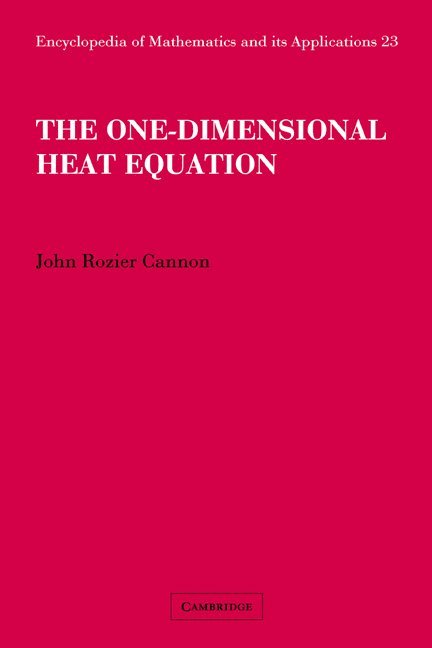 The One-Dimensional Heat Equation 1