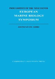 bokomslag Proceedings of the Nineteenth European Marine Biology Symposium