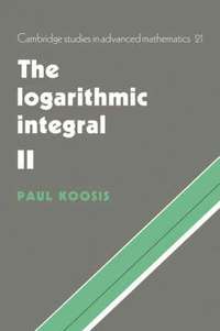 bokomslag The Logarithmic Integral: Volume 2