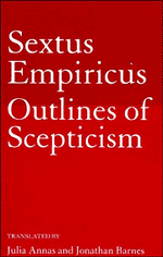 Sextus Empiricus, Julia Annas, Jonathan Barnes - Sextus Empiricus: Outlines of Scepticism, Inbunden