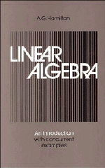 A. G. (University of Stirling) Hamilton, A. G. Hamilton - Linear Algebra: Volume 2, Häftad