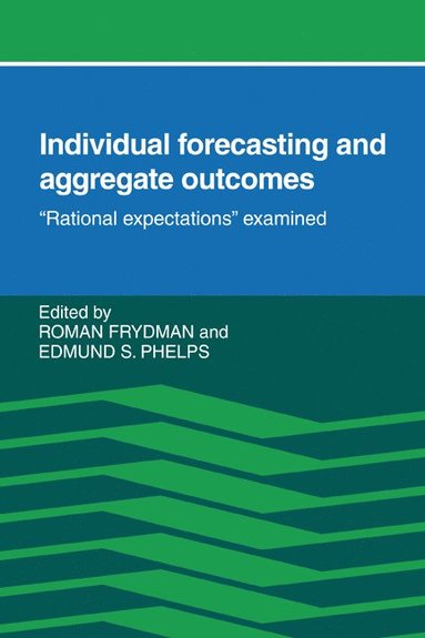 bokomslag Individual Forecasting and Aggregate Outcomes