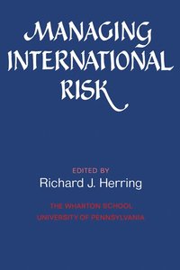 bokomslag Managing International Risk