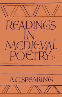 bokomslag Readings in Medieval Poetry