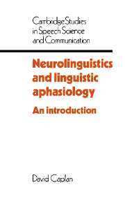 bokomslag Neurolinguistics and Linguistic Aphasiology