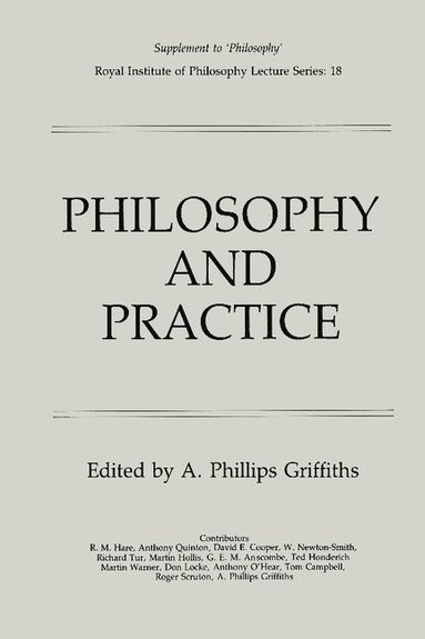 bokomslag Philosophy and Practice