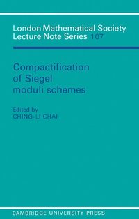 bokomslag Compactification of Siegel Moduli Schemes