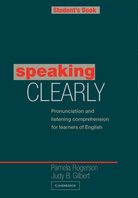 Speaking Clearly Student's book